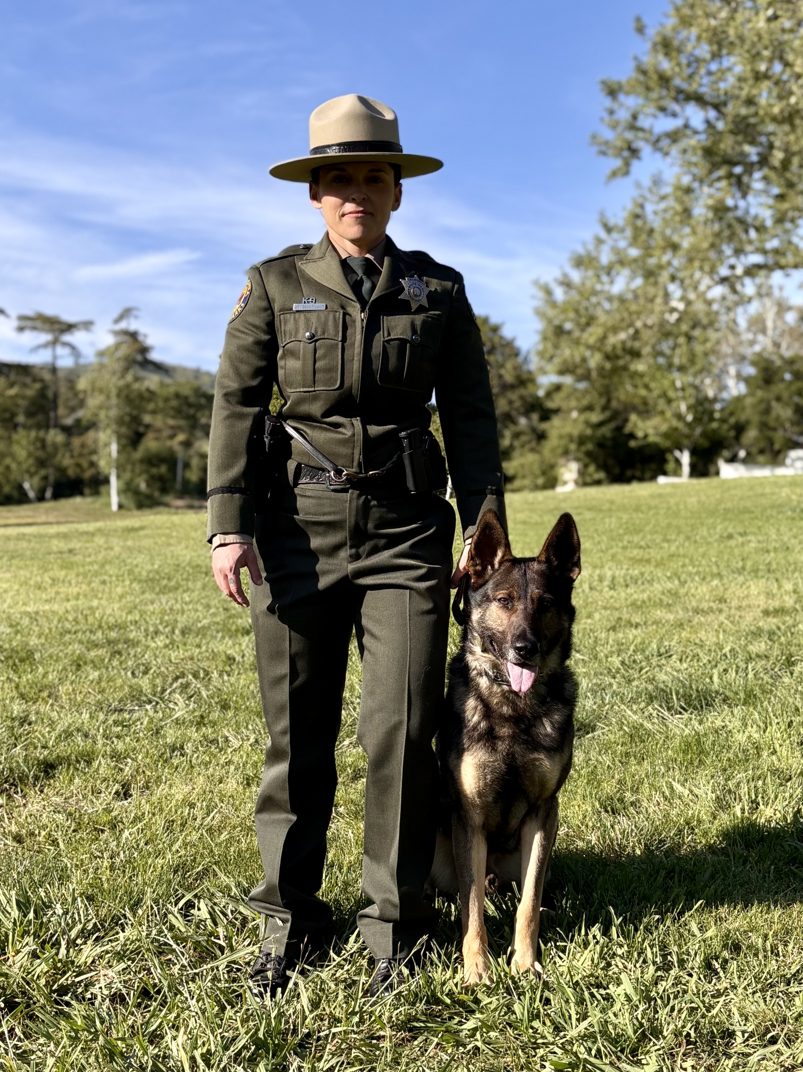 K-9 Oz and Handler Janessa Sederquist